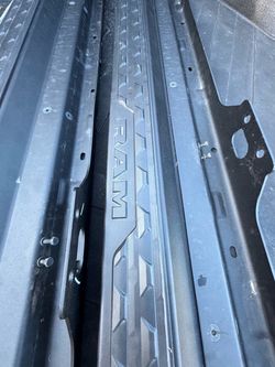 OEM Mopar RAM Rock Rails. 2019-2026 gen 4/5 RAM 2500 HD with hardware.