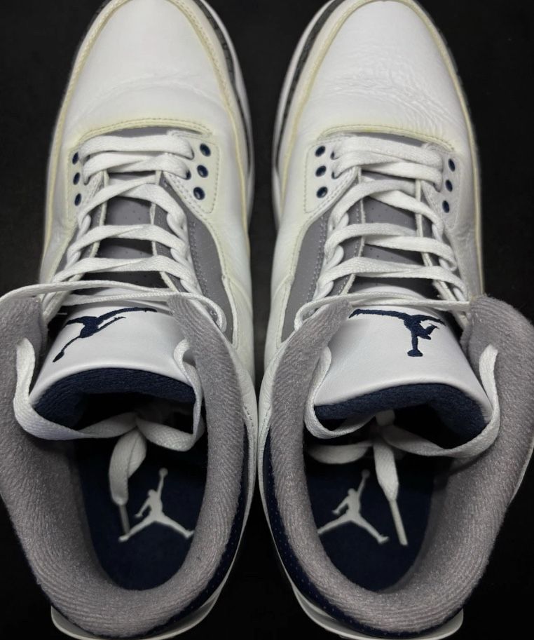 2022 Jordan 3 Midnight Navy Size 12