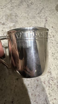 Antique Silver Plated Cup