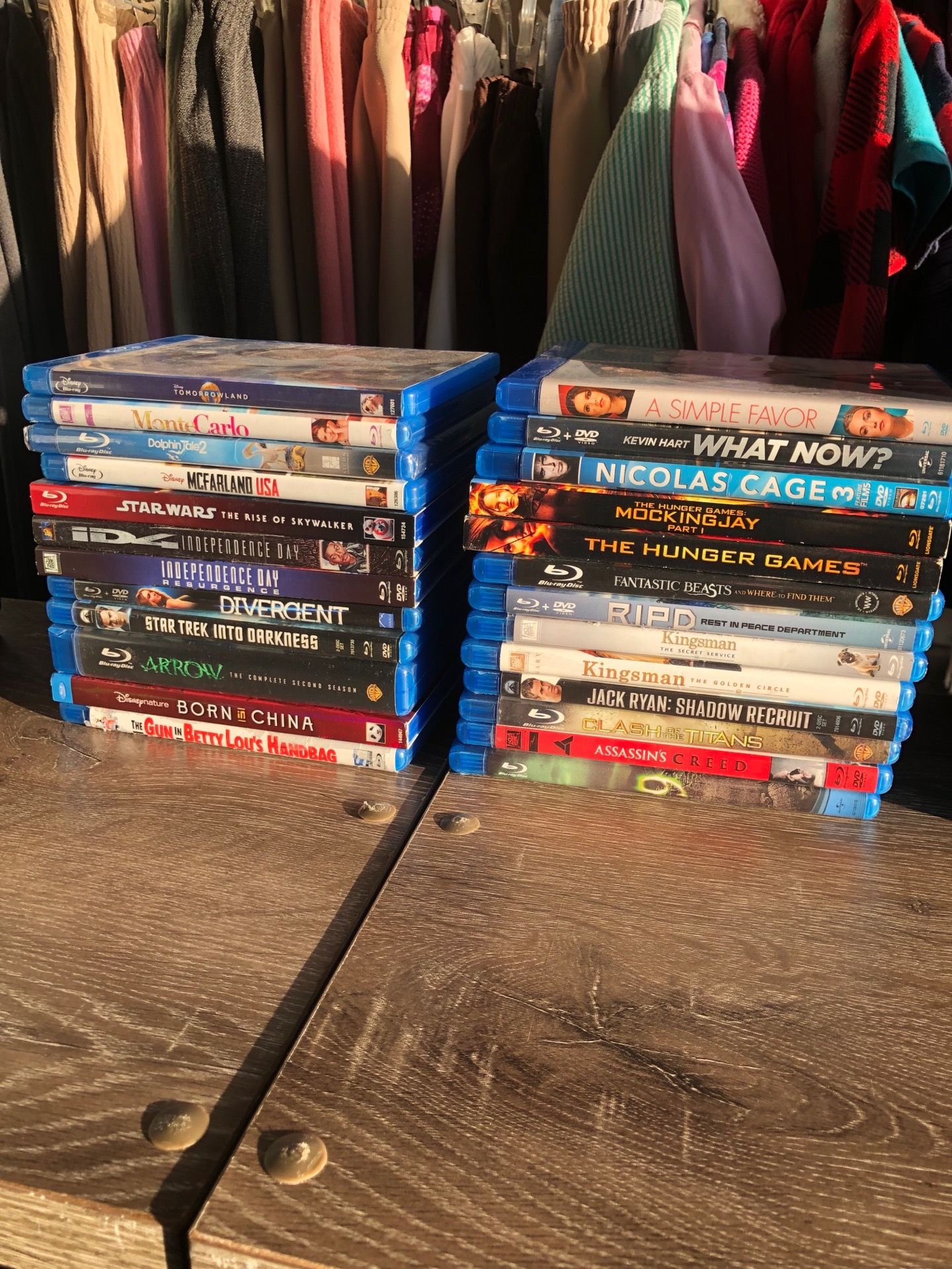 Lot 2 of 25 Blu-Rays $2. Ea.
