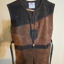 Leather Medevil Cloak Shirt 