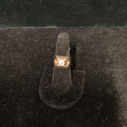 Yellow, Gold And Diamond Ring