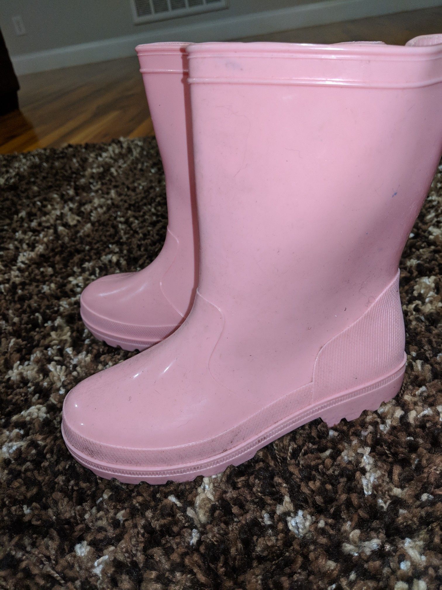 Kids girls rain boots size 12