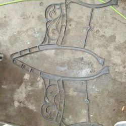 Cast Iron Bench Ends 