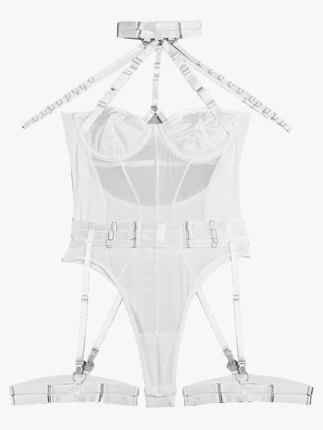 Women's Sexy Lingerie Set Spaghetti Straps Top and Skirt