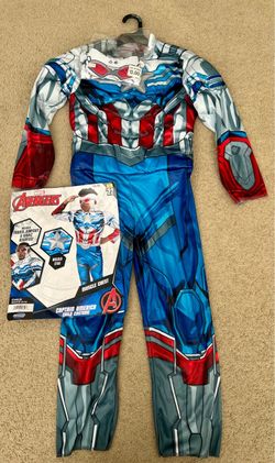 Captain America costume M (8-10)