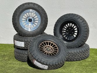 17" New Basta Rotary Forged RF3 Toyota Wheels 6x139.7mm Lexus Rims Tacoma FJ Sequoia 265/70R17 tires 