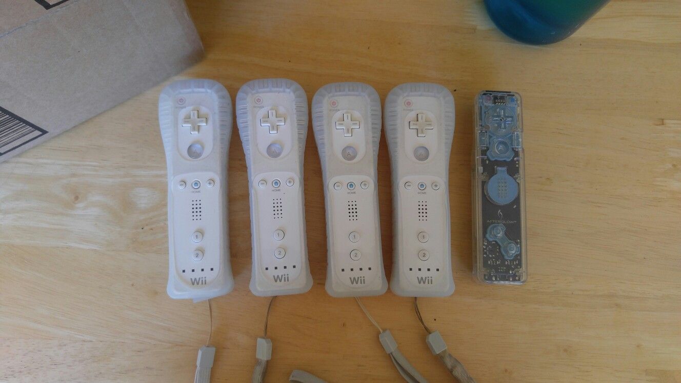 Nintendo Wii remotes