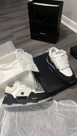 Amiri MA-1 Black Bottom White Top Size 45 