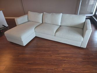 IKEA VIMLE 3-Seat Sectional Sofa With Chaise Longue - Gunnared Beige