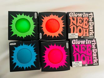 Needoh glow-in-the-dark brand new