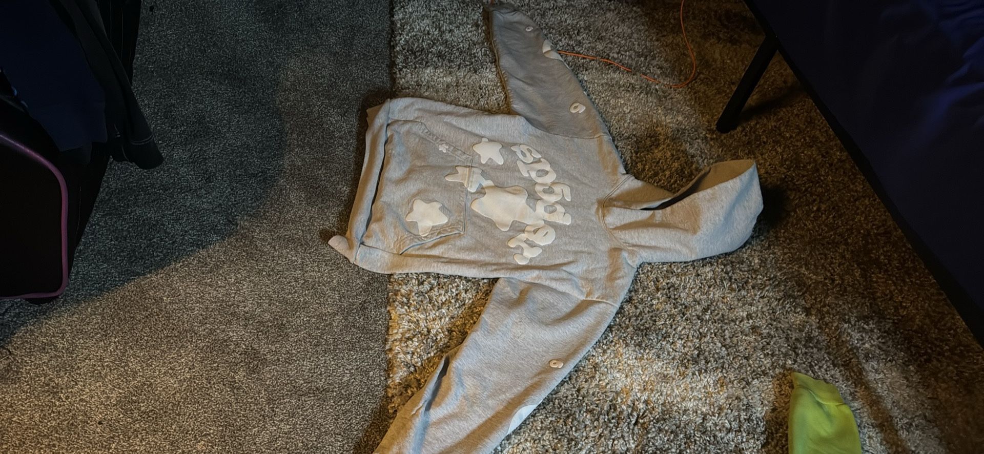 Spider Hoodie-Grey