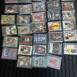 NFL Card lot Patches, Rookie Qb, Etc