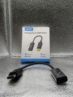 BENFEI 4K DisplayPort to HDMI Adapter, Uni-Directional