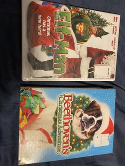 Beethoven’s Christmas Adventure And Elf Man Dvds