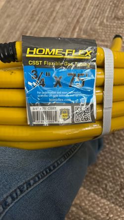 Home-Flex CSST Flexible Gas Tubing 3/4x 75’