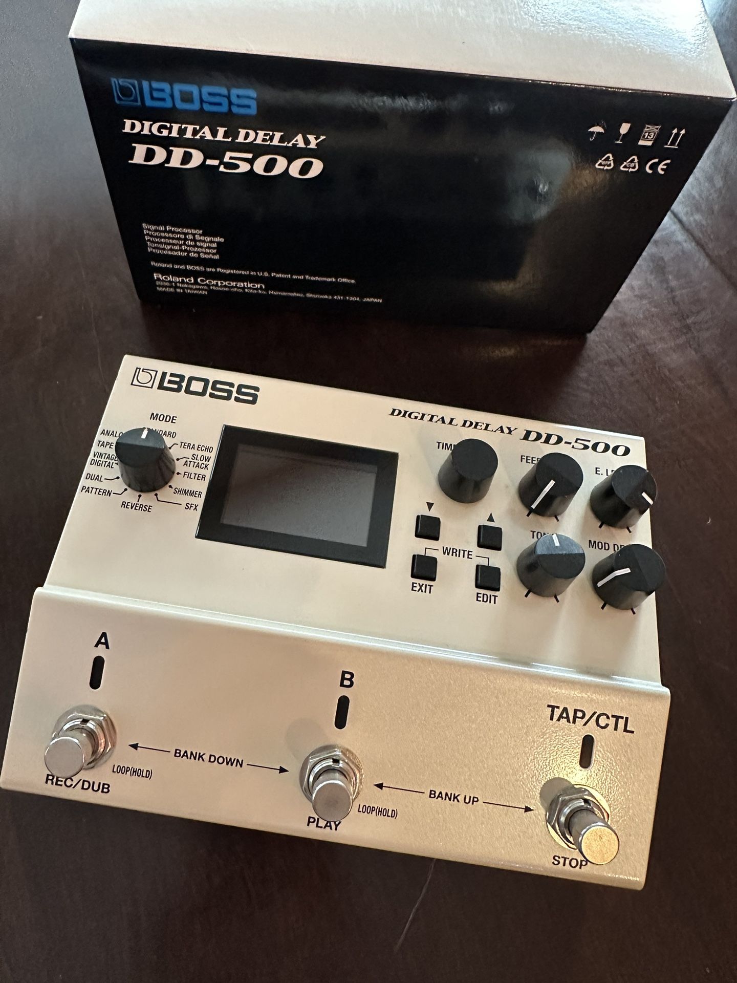 Boss DD-500 Digital Delay Guitar Pedal