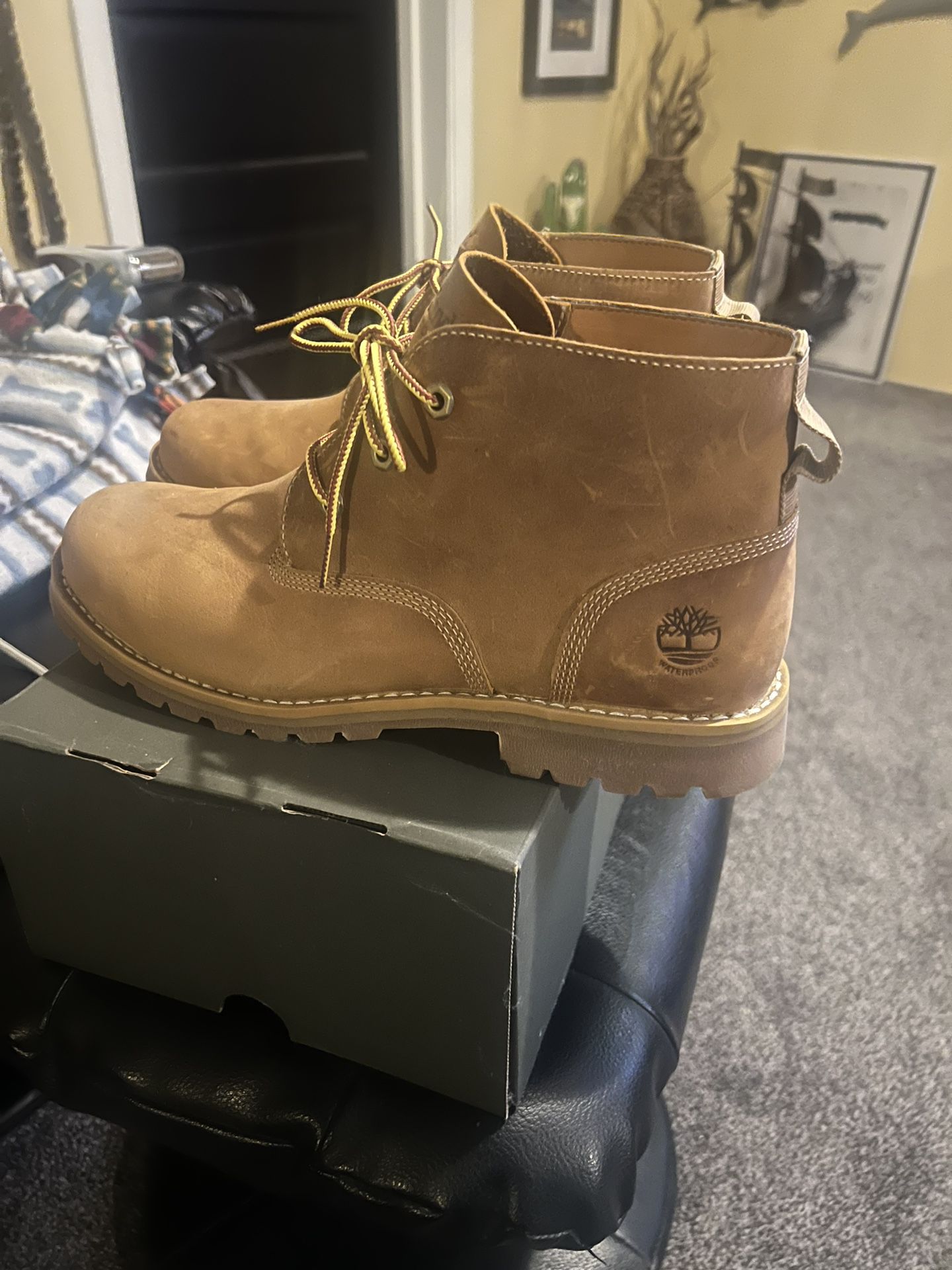 vogel olifant Jane Austen Men's Timberland Wheat Chukka Boot Waterproof Size 11 - Excellent Condition  for Sale in Portland, OR - OfferUp