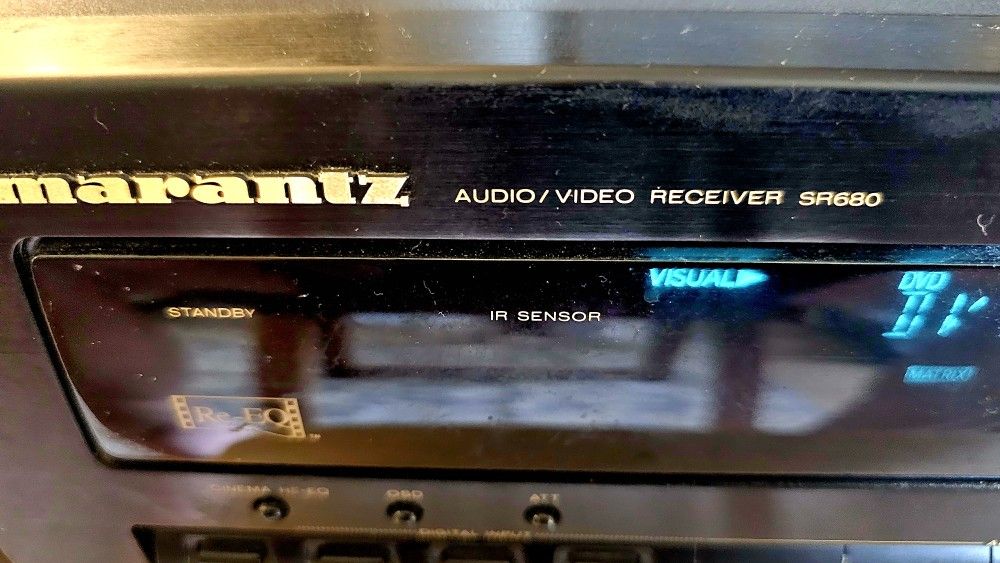Marantz SR680 Receiver, DUAL LHT3000 Home Theater Speakers, complete 5.1 system