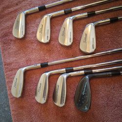 Mint Titleist 712 Mb Forged Irons 8 Club Set