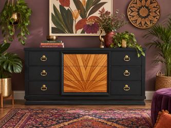 Stunning Black MCM Dresser