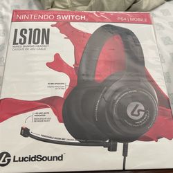 Nintendo switch LS10N Wired Gaming Headset