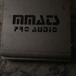 Mmats Amp 2000.watts 