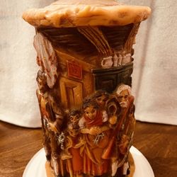 German Candle, 9” Tall, Village People 