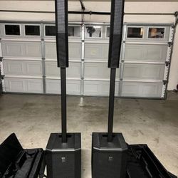 EV Evolve 50 Active Speakers (x2)