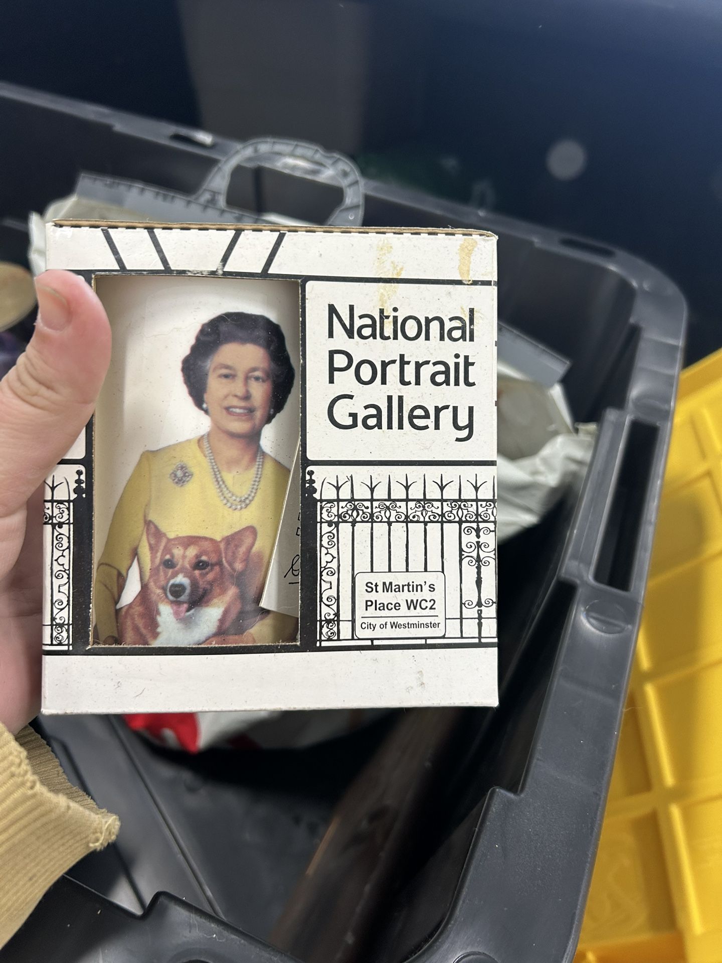 Queen Elizabeth and Corgi