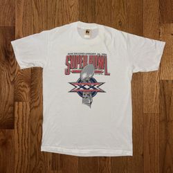 Super Bowl XX Logo 7 Vintage T-Shirt Size Large Single Stitch