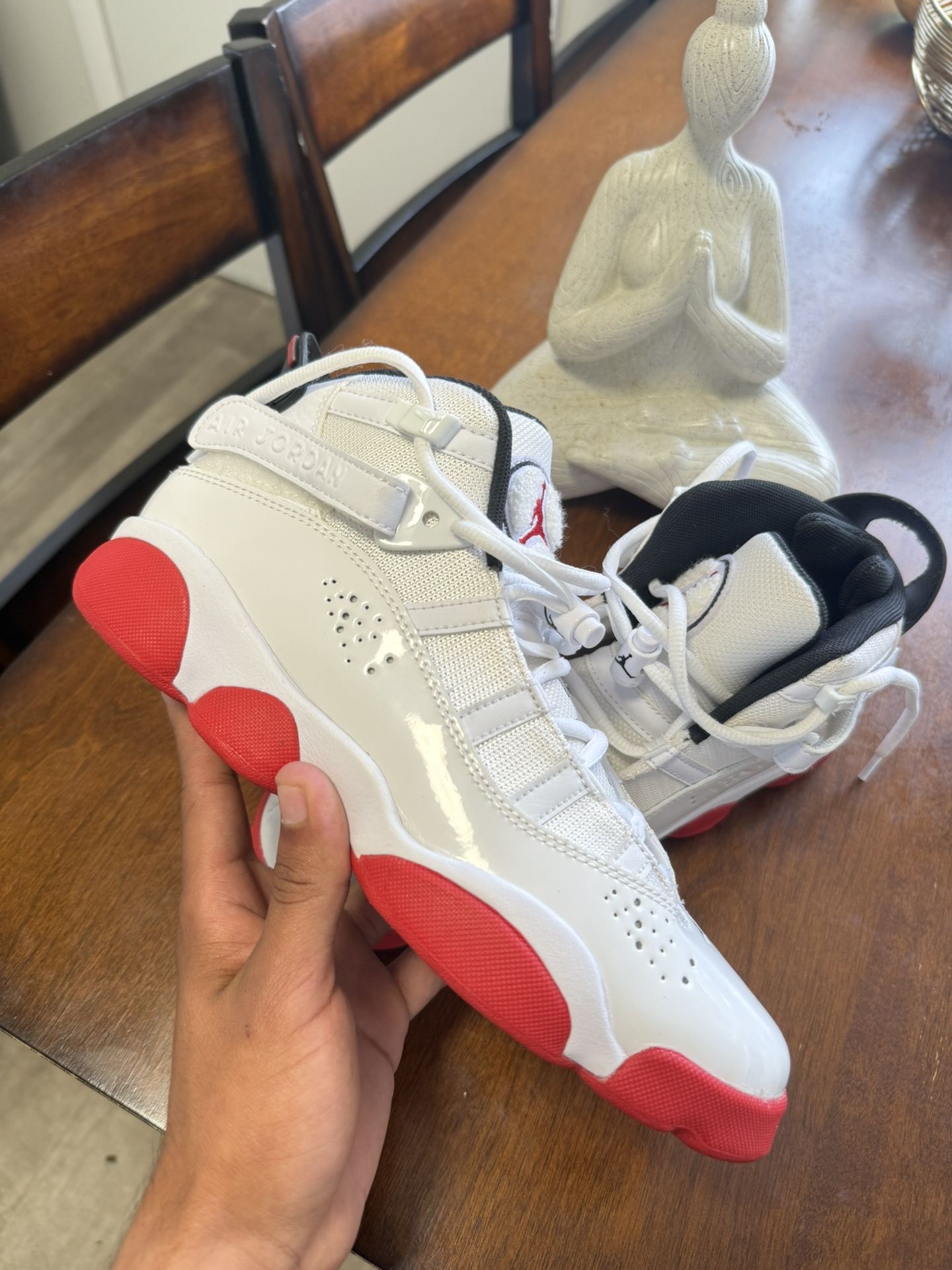 Jordan 6 Rings White
