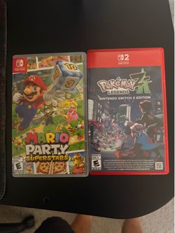 Nintendo Switch 2, Mario Party Superstars & Pokemon ZA FOR SALE