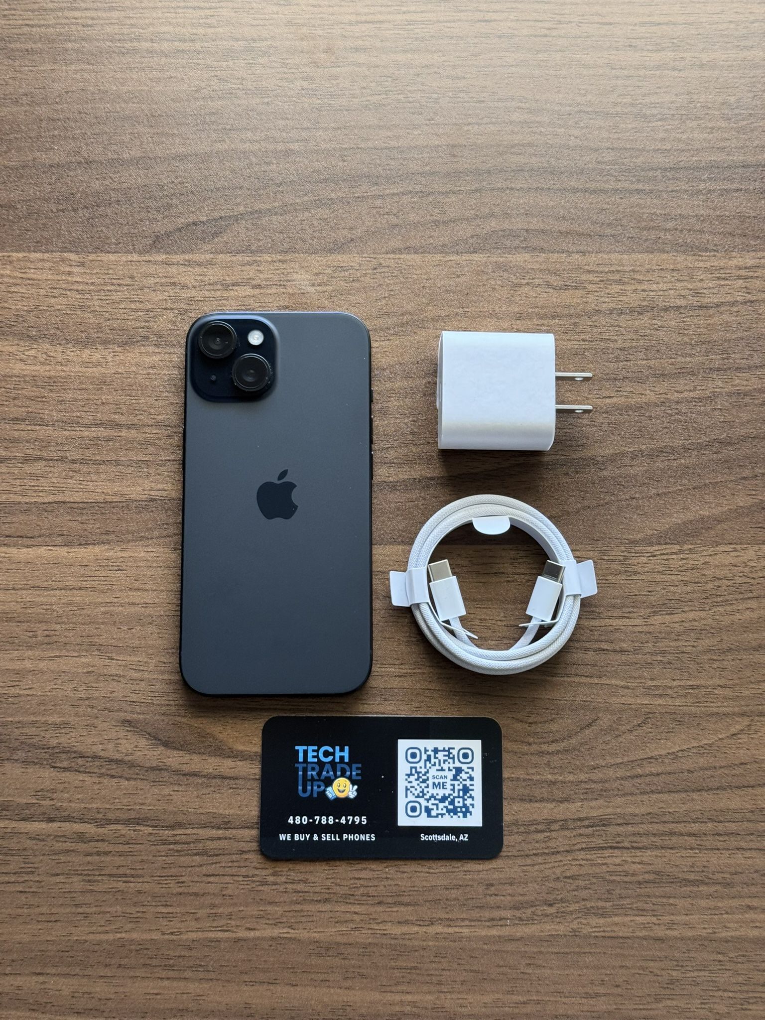 iPhone 15 256Gb Unlocked Free Case And Charger