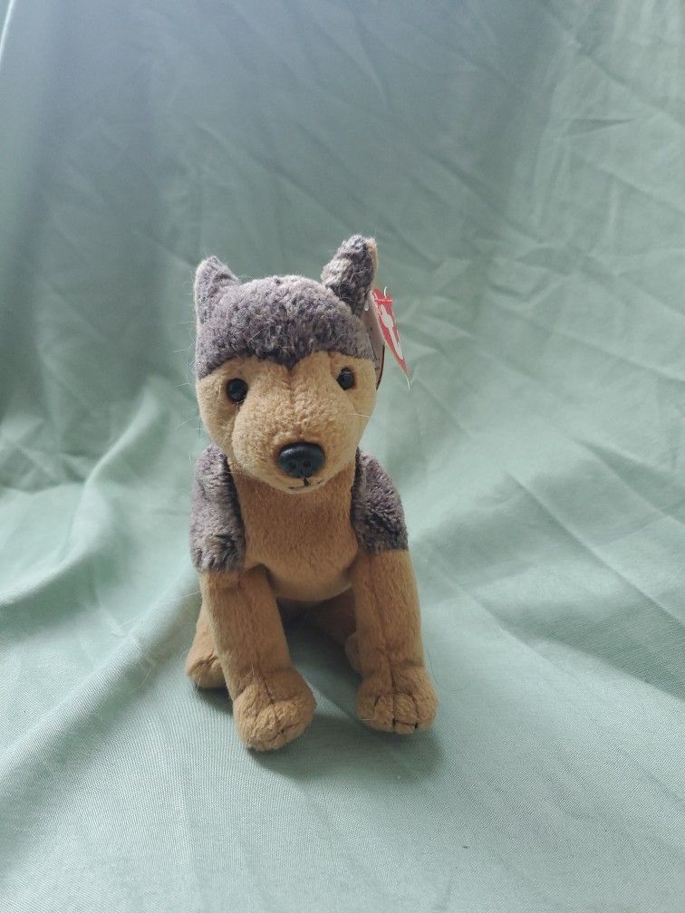 TY Beanie Baby, Rare Original Sarge The Dog, Vintage