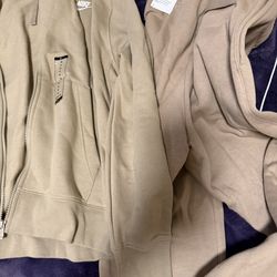 Khaki Nike sweatsuit