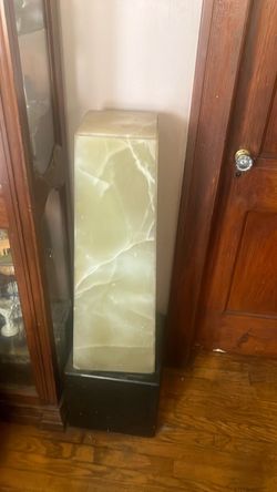 Marble tower 3/4  30 inches tall 10 inches wide
