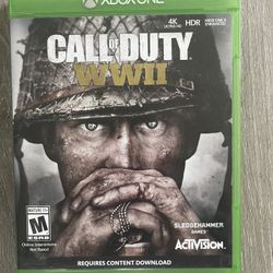 Call Of Duty WW2 XBOX ONE