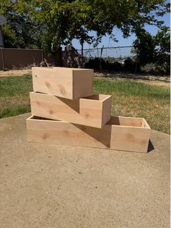 Cedar Planter Boxes