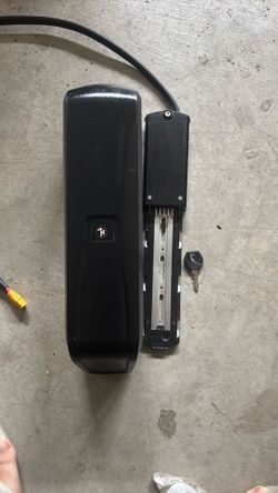 GT73 48V Battery Kit with Charger, Rails & Key Ignition