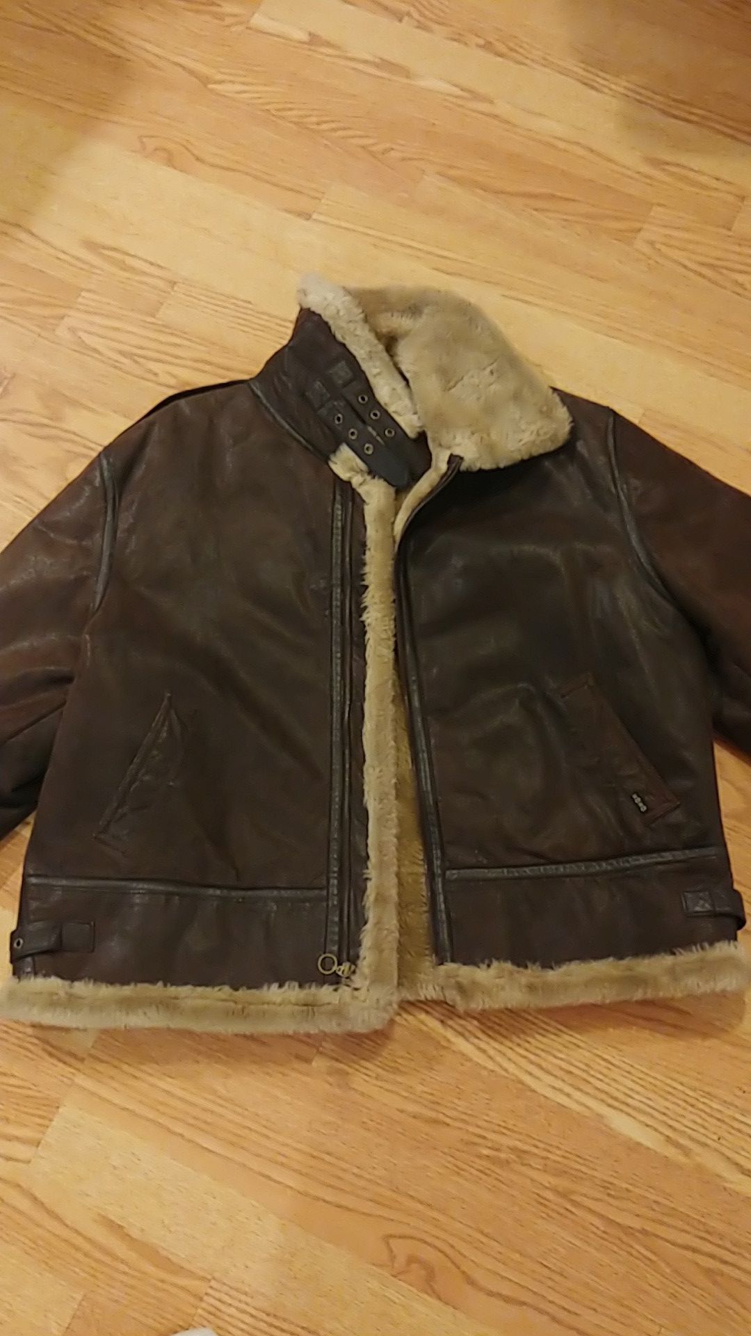 XOXO genuine leather jacket