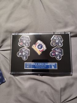 2025 World Series Pin Set Dodgers
