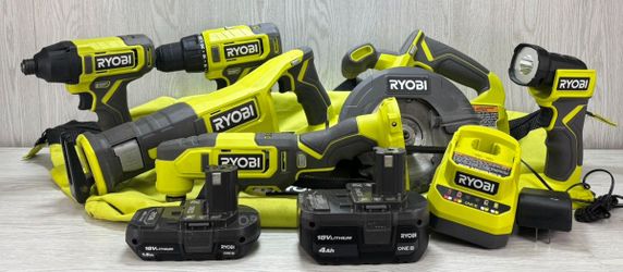 RYOBI 6-TOOL KIT PCL1600K2 (A1G012983)