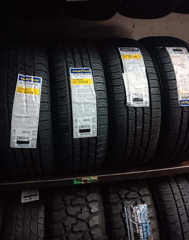 4 New Tires  205/55/16 Good Year Tires