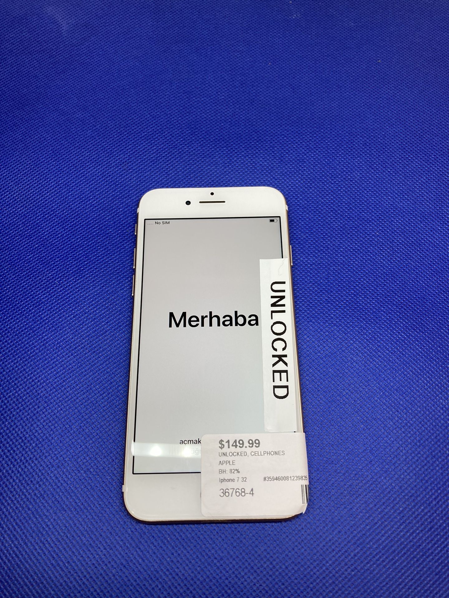 APPLE IPHONE 7 32GB UNLOCKED SMARTPHONE BH 82%