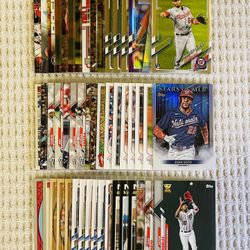 Washington Nationals 50 Card Baseball Lot!