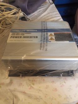Cen Tech Power Inverter