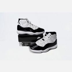 Nike Air Jordan 11 White Black Men’s Retro High Top Basketball Sneakers