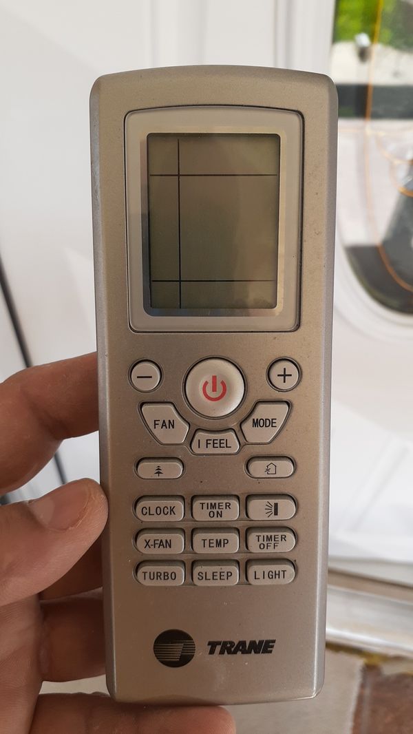 Trane Mini Split Remote Manual