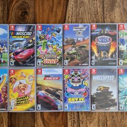 BRAND NEW GAMES FOR NINTENDO SWITCH III (SEALED, NO TRADES)